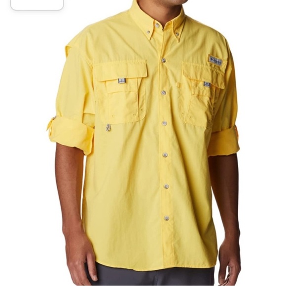 Columbia Men's PFG Bahama II UPF 30 Long Sleeve Fishing Gorpcore Shirt XLT - Picture 3 of 8